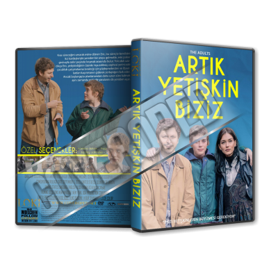 Artık Yetişkin Biziz - The Adults - 2023 Türkçe Dvd Cover Tasarımı